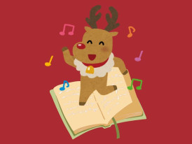 Livros com dança com sabor a Natal 