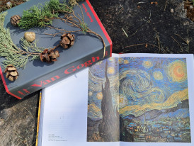 Os ciprestes de Van Gogh: oficina para famílias com bebés