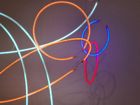 Imagem de pormenor de obra de Diogo Evangelista