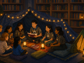 Maratona e Acampamento Literário