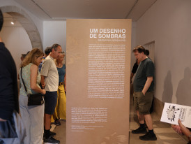 Visita guiada um desenho de sombras