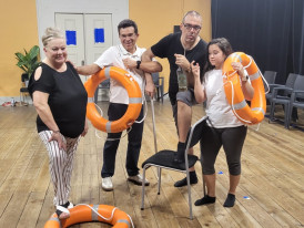 Peça de Teatro "Náutica para Náufragos Desafogados"