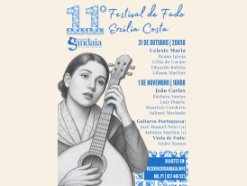 Cartaz Festival de Fado Ercília Costa