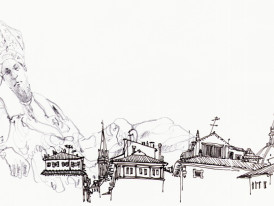 Desenho na Casa (desenho de Mário Linhares)