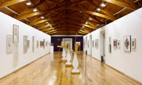 exposVista da exposição “Algum Desenho a partir de Gaëtan — Obras da coleção Alberto Caetano” (fotografia de António Jorge Silva)