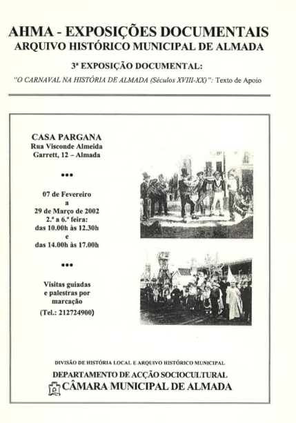 Arquivo Histórico Municipal “O Carnaval na História de Almada”