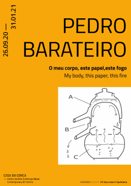"O meu corpo, este papel, este fogo" de Pedro Barateiro  