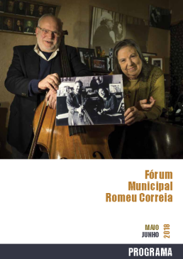 Programa Fórum Municipal Romeu Correia - maio junho 2018