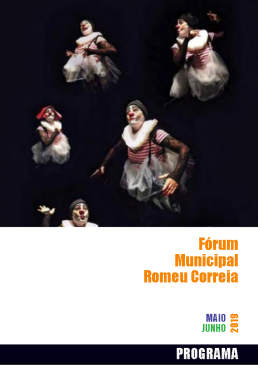 Programa Fórum Municipal Romeu Correia - maio e junho 2019 