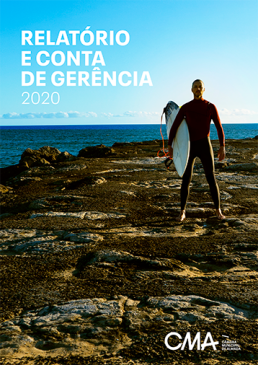 Capa Relatório e conta de gerência 2020