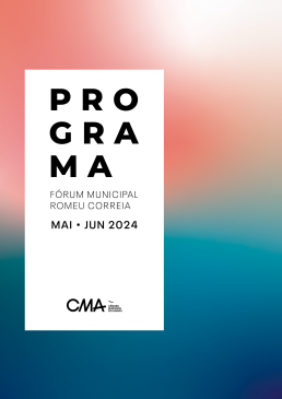 Capa Programa Fórum Municipal Romeu Correia Maio e Junho 2024