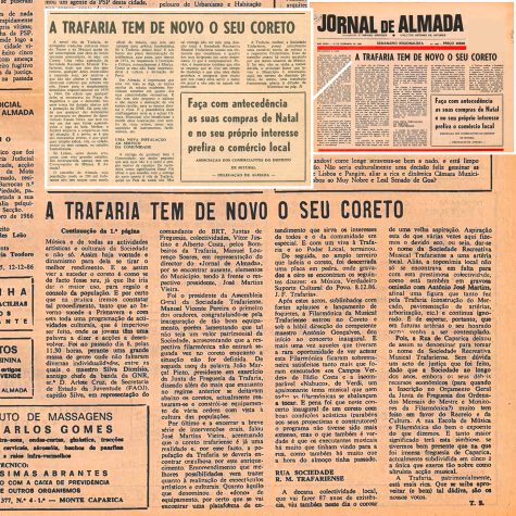 Notícia Coreto Trafaria