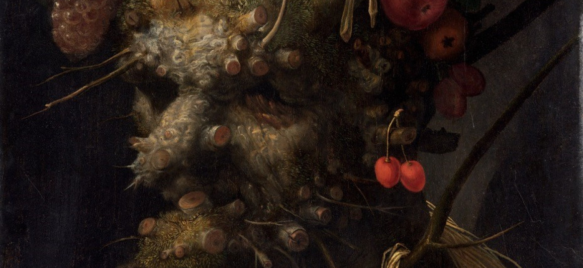 Exposição "Raposa" de André Romão - imagem divulgação de Giuseppe Arcimboldo