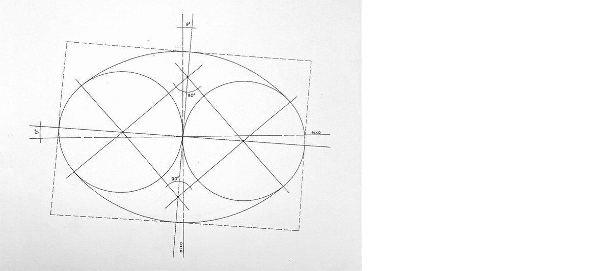  Pedro Morais, Traçado / Oval das mãos. Imagem: cortesia do Banco de Arte Contemporânea