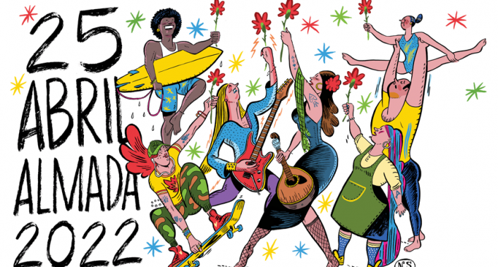 Almada, 25 de Abril, Comemorações, Cultura