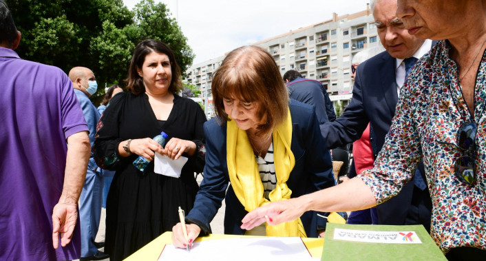 Almada, Estratégia Municipal, SIDA, Praça São João Baptista, Teodolinda Silveira