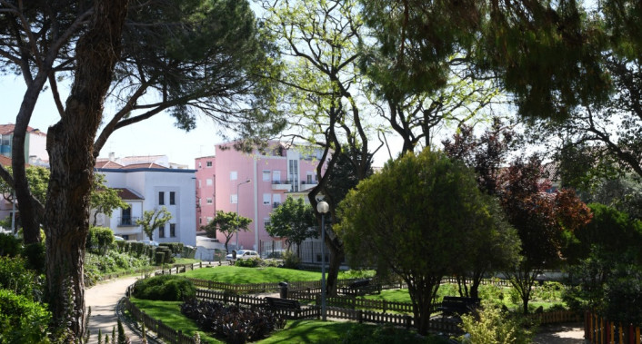 Almada, Jardim Dr. Alberto de Araújo, Espaços Verdes, Parques e Jardins