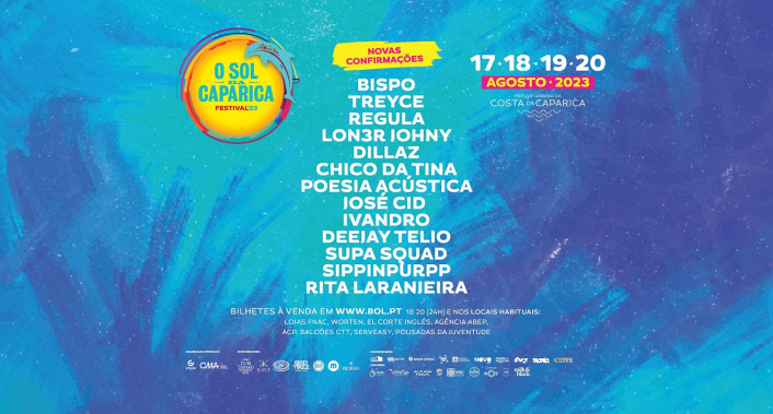 Festival O Sol da Caparica com novas confirmações