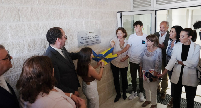 Inauguração edifício ensino secundário Escola Gargaté 