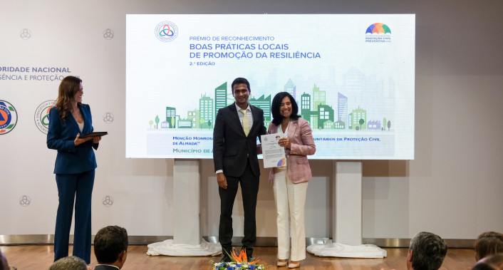 Almada recebe Prémio de Boas Práticas Locais de Promoção da Resiliência