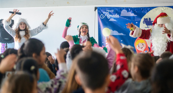 Festa de Natal já percorre as escolas do concelho