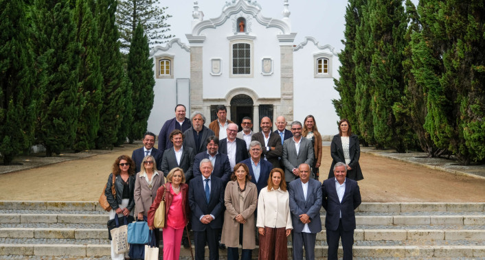 grupo de autarcas do Conselho Metropolitano de Lisboa