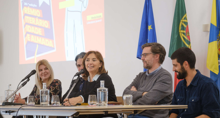 Almada, Cultura, Prémio Literário Cidade de Almada, Inês de Medeiros, presidente, CMA