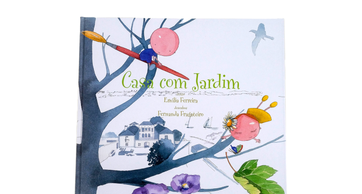 Casa com jardim