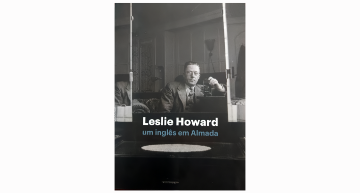 Capa livro Leslie Howard, Um Inglês em Almada