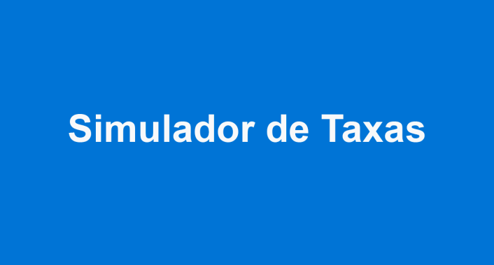 Simulador de Taxas - Urbanismo