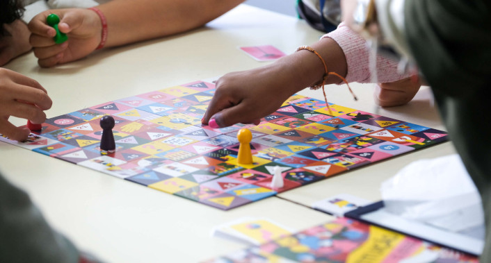 Dinamização do jogo de tabuleiro "Constituição"