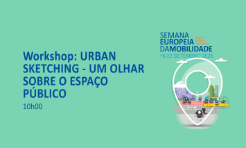 Workshop: URBAN SKETCHING - UM OLHAR SOBRE O ESPAÇO PÚBLICO