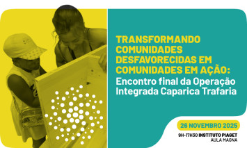 Encontro Transformando Comunidades Desfavorecidas em Comunidades em Comunidades em Acção