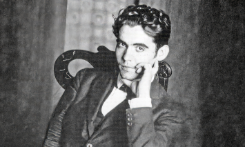 Fotografia de Federico García Lorca em jovem