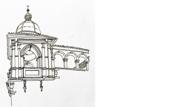 Desenho na Casa (desenho de Mário Linhares)